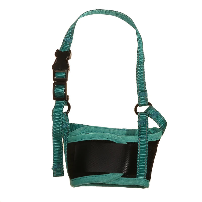 Dog Muzzle Puppy and Large Dog Anti Barking Adjustable Anti-biting Mesh Breathable Soft Pet Mouth Muzzles Straps Doggie Supplies