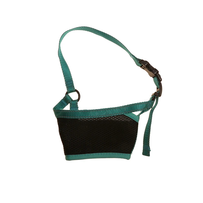 Dog Muzzle Puppy and Large Dog Anti Barking Adjustable Anti-biting Mesh Breathable Soft Pet Mouth Muzzles Straps Doggie Supplies