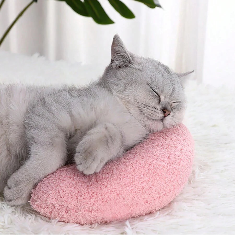 Pet Supplies Dog and Cat Pillow Protects Cervical Spinee, Deep Sleep U-Shaped Pillow, Kitten and Puppy Pillow