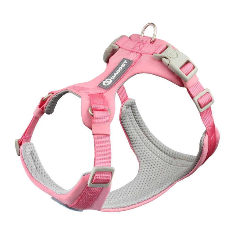 Dog Breathable Harness NO PULL Pet Reflective Harness Vest For Small Large Dog Walk Training In Outdoor Lead Collar Pet Supplies